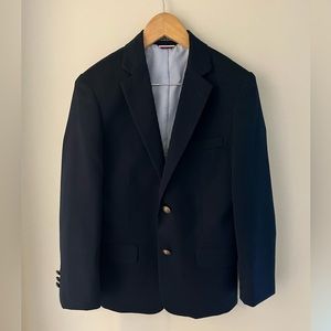 Boys Navy Blazer Size 10 Tommy Hilfiger
